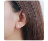 Silver Stud Earring STS-5814